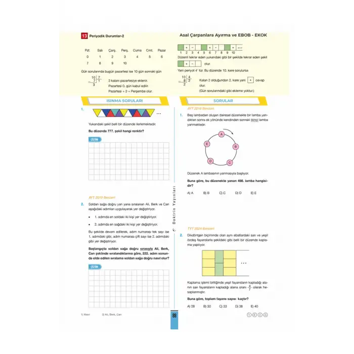 TYT Sıfırdan Sonsuza Matematik Konu Özetli Soru Bankası - Doktrin Yayınları