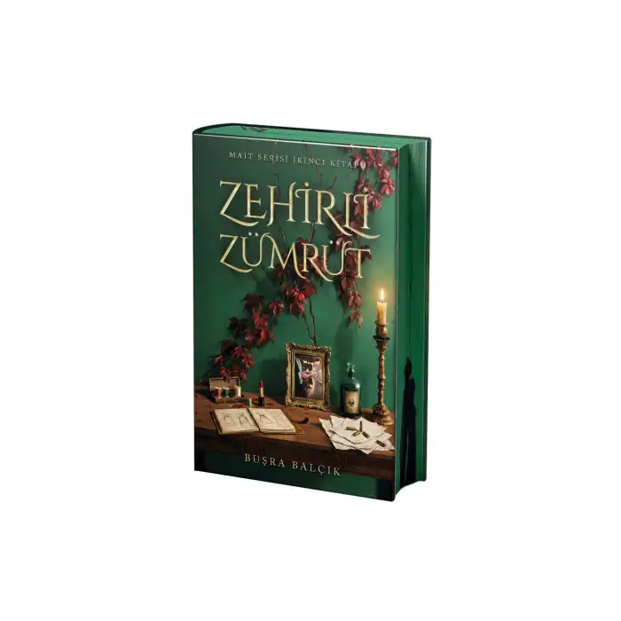 Zehirli Zümrüt (Yan Boyamalı Özel Baskı) - Büşra Balçık - Vera Yayınları