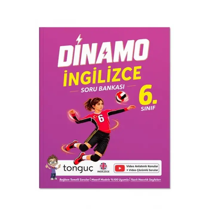 6. Sınıf Dinamo İngilizce Soru Bankası  Tonguç Yayınları