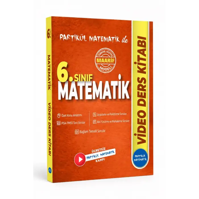 6. Sınıf Partikül Matematik Video Ders Kitabı - MAARİF MODEL