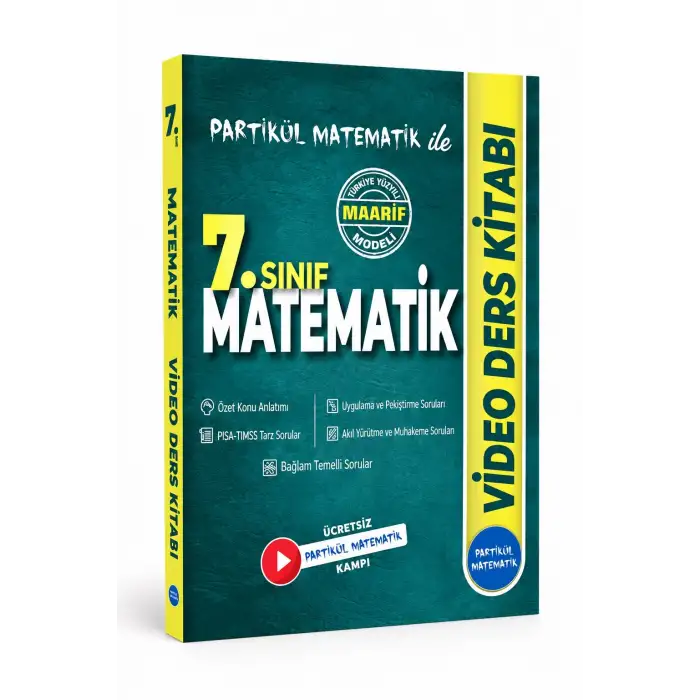 7. Sınıf Partikül Matematik Video Ders Kitabı - MAARİF MODEL