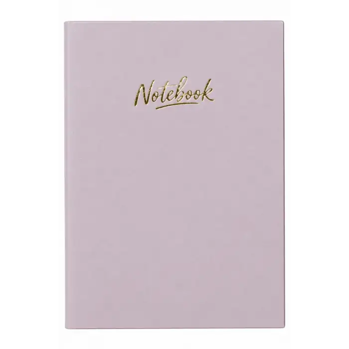17X24 Thermo Deri Lüks Soft Defter PUDRA (Kareli - 160 Sayfa)