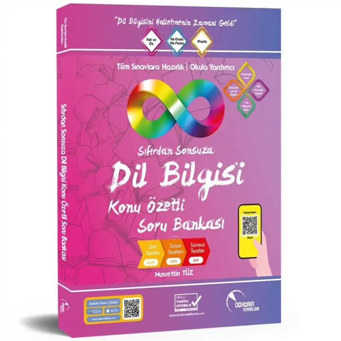 Sıfırdan Sonsuza Dilbilgisi Konu Özetli Soru Bankası (Video Çözümlü) - Doktrin Yayınları