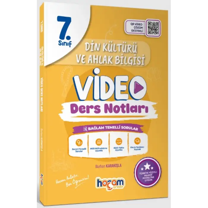7.Sınıf  Video Ders Notları MAARİF MODEL - Hocam Anlatır Yayınları