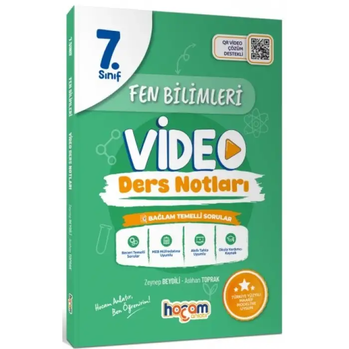 7.Sınıf  Video Ders Notları MAARİF MODEL - Hocam Anlatır Yayınları