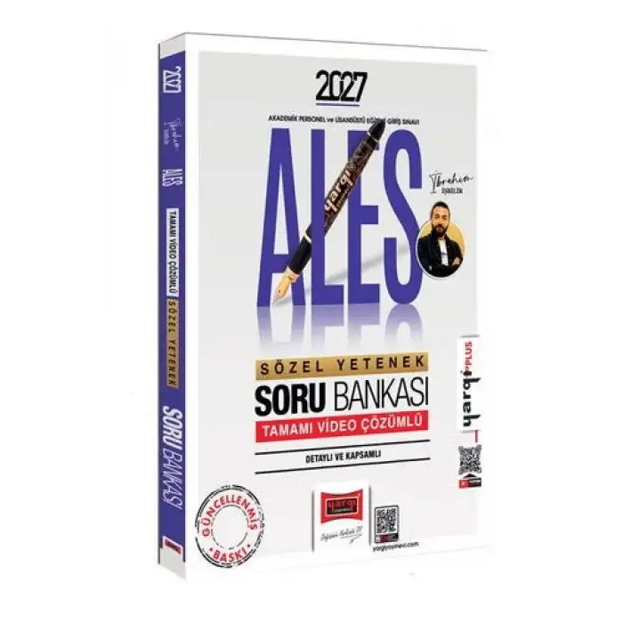 2027 ALES Sözel Yetenek Tamamı Video Çözümlü Soru Bankası - Yargı Yayınları