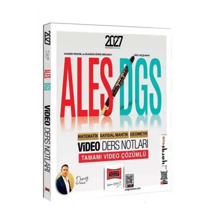2027 ALES DGS Matematik Sayısal Mantık Geometri Video Ders Notları - Yargı Yayınları