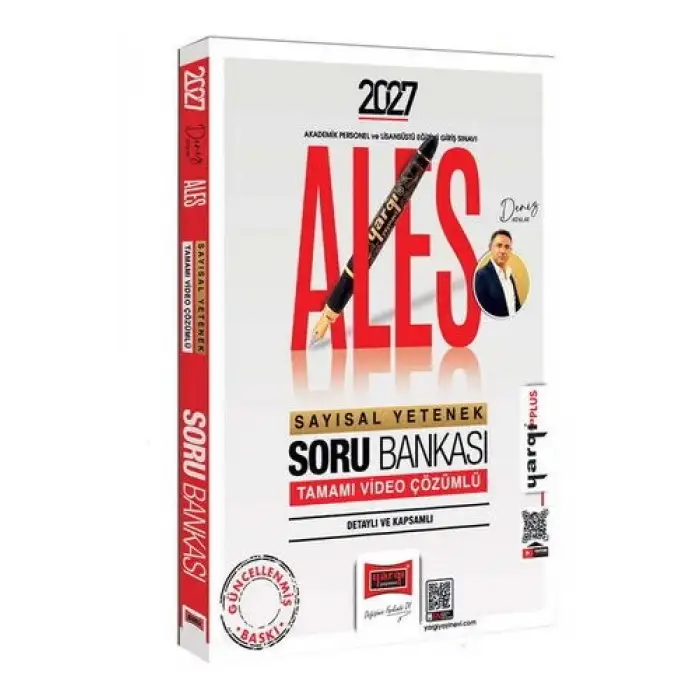 2027 ALES Sayısal Yetenek Tamamı Video Çözümlü Soru Bankası - Yargı Yayınları