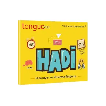Hadi Motivasyon ve Planlama Rehberim - Tonguç Yayınları