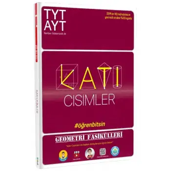 TYT-AYT Geometri Fasikülleri - Katı Cisimler - Tonguç Yayınları