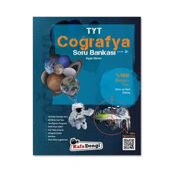 TYT Coğrafya Soru Bankası Yüzde 100 Başarı Kafa Dengi Yayınları