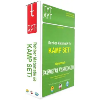 TYT-AYT Geometri Fasikülleri Seti - Kamp Seti - 5 Fasikül - Tonguç Yayınları