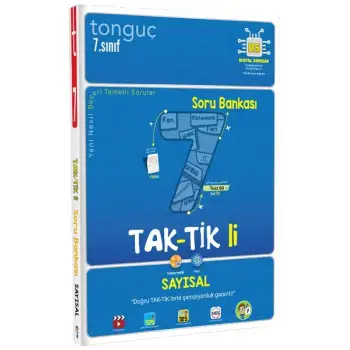 7. Sınıf Taktikli Sayısal Soru Bankası - Tonguç Yayınları