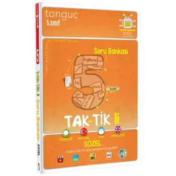 5. Sınıf Taktikli Sözel Soru Bankası - Tonguç Yayınları