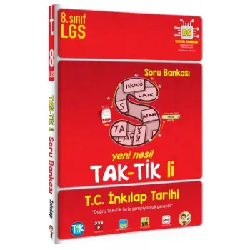 8. Sınıf T.C. İnkılap Tarihi ve Atatürkçülük Taktikli Soru Bankası - Tonguç Yayınları