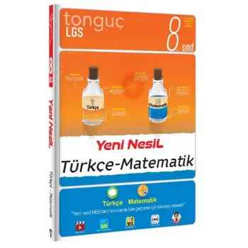 8. Sınıf Yeni Nesil Türkçe Matematik Soru Bankası - Tonguç Yayınları