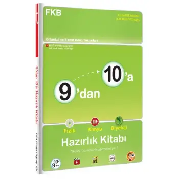 9dan 10a Fizik Kimya Biyoloji Hazırlık Kitabı - Tonguç Yayınları