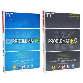 TYT Problematik + TYT Problematiks Soru Bankası 2 Kitap - Tonguç Akademi