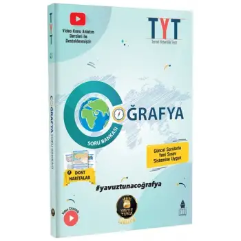 TYT Coğrafya Soru Bankası - Yavuz Tuna Yayınları