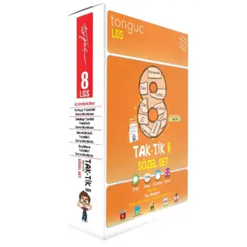 8. Sınıf Taktikli Sözel Set Soru Bankası - Tonguç Yayınları
