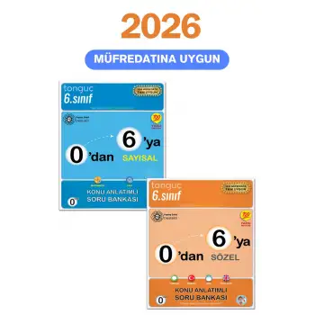 0dan 6ya Konu Anlatımlı Soru Bankası Seti - Tonguç Yayınları