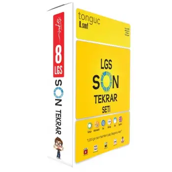LGS Son Tekrar Seti - Konu Özetli Denemeler - Tonguç Yayınları