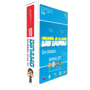 10. Sınıf Dinamo Sayısal Set - Soru Bankası Seti - Tonguç Yayınları