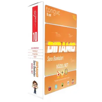 10. Sınıf Dinamo Sözel Set - Soru Bankası Seti - Tonguç Yayınları