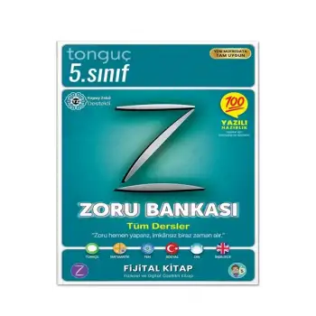 5. Sınıf Zoru Bankası Tüm Dersler Soru Bankası - Tonguç Yayınları