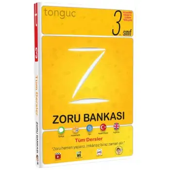 3. Sınıf Tüm Dersler Zoru Bankası - 3. Sınıf Zoru Bankası  - Tonguç Yayınları