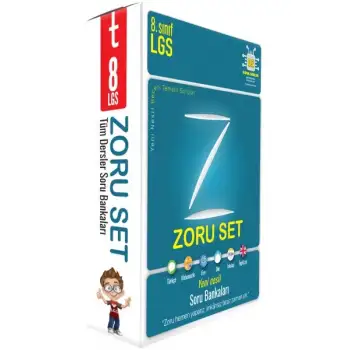 8. Sınıf Zoru Bankası Tüm Dersler Seti Soru Bankası - Tonguç Yayınları