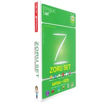7. Sınıf Zoru Bankası Tüm Dersler Seti Soru Bankası - Tonguç Yayınları