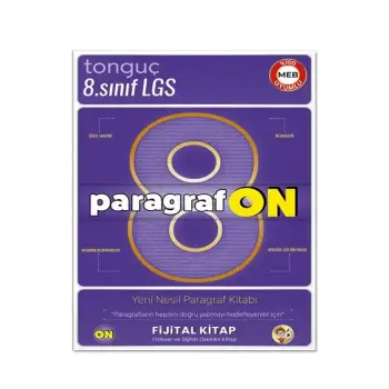 LGS ParagrafON Soru Bankası - 8. Sınıf - Tonguç Yayınları