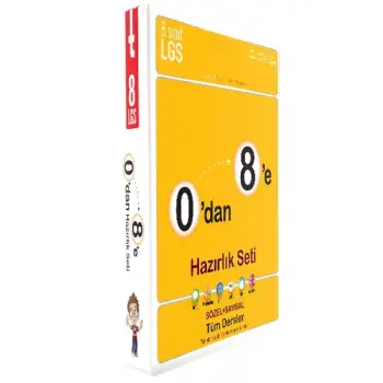 0dan 8e Hazırlık Seti Konu Tekrarlı - Tonguç Yayınları