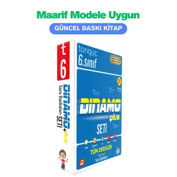 6. Sınıf Dinamo TÜM DERSLER Soru Bankası Seti - Tonguç Yayınları