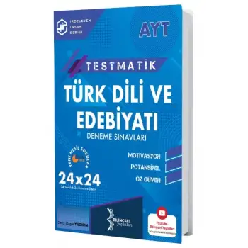 Testmatik AYT Türk Dili Ve Edebiyatı Deneme Sınavları Bilinçsel Yayınları