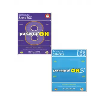 ParagrafON + ParagrafONS - 5,6,7. Sınıf ve LGS Paragraf Soru Bankası - Tonguç Akademi