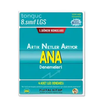 LGS Ana Denemeleri - 1. Dönem Denemeleri - Tonguç Akademi