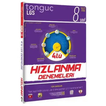 LGS 4lü Hızlanma Denemeleri - Tüm Dersler - Tonguç Akademi