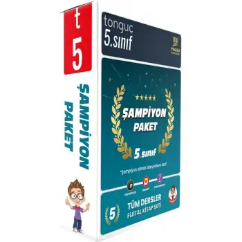 5. Sınıf Şampiyon Paketi - Tonguç Akademi