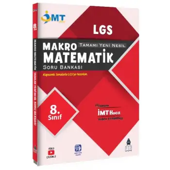 LGS Makro Matematik Tamamı Yeni Nesil Soru Bankası - İMT Hoca