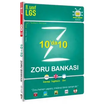 LGS - 8. Sınıf 10da 10 Zoru Bankası - Tonguç Yayınları