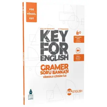 Key for English Gramer Soru Bankası - K4 English