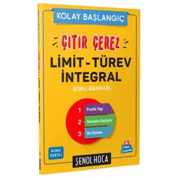 Çıtır Çerez Limit Türev İntegral - Şenol Hoca