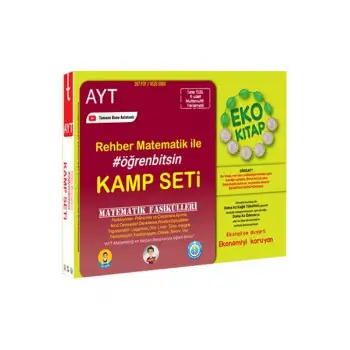 AYT Matematik Fasikülleri Seti EKO - 9 Fasikül - Kamp Seti - Tonguç Yayınları