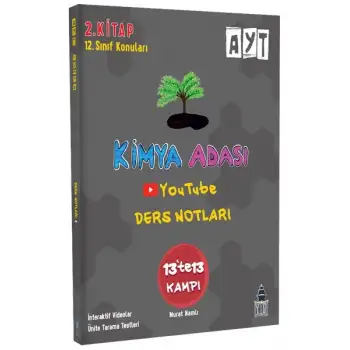 Kimya Adası AYT Kimya Youtube Ders Notları 2.Kitap