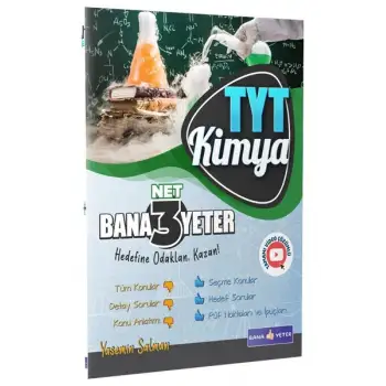 TYT Kimya 3 Net Bana Yeter - Bana Yeter Yayınları
