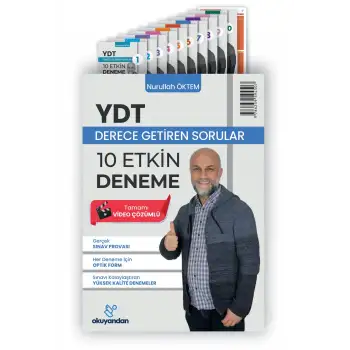 YDT - Derece Getiren 10 Etkin Deneme - Nurullah ÖKTEM