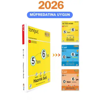 5ten 6ya Hazırlık Seti - Tüm Dersler - Tonguç Yayınları