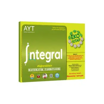 AYT Matematik Fasikülleri - İntegral Eko - Tonguç Akademi
